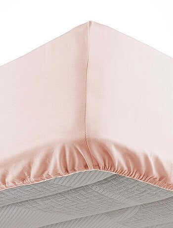 Drap plat uni - rose - Kiabi - 13.00€