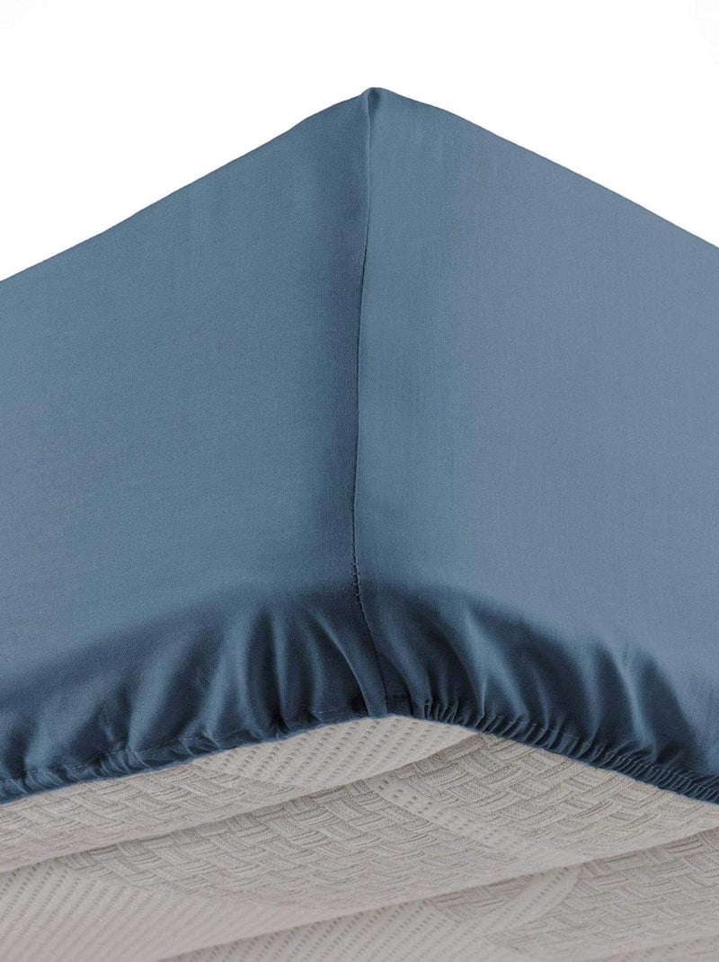 Drap Housse Microfibre Oscar Bleu - Kiabi