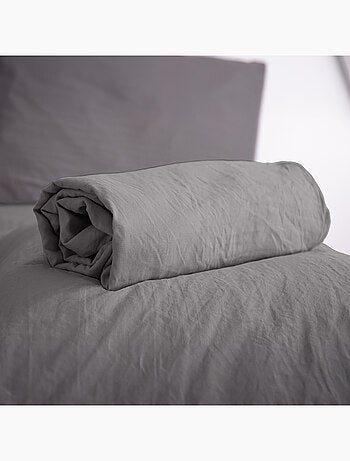 Drap housse MILA micro lavée polyester