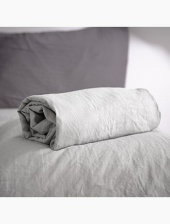 Drap housse MILA micro lavée polyester