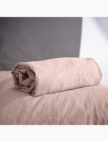 Drap housse MILA micro lavée polyester