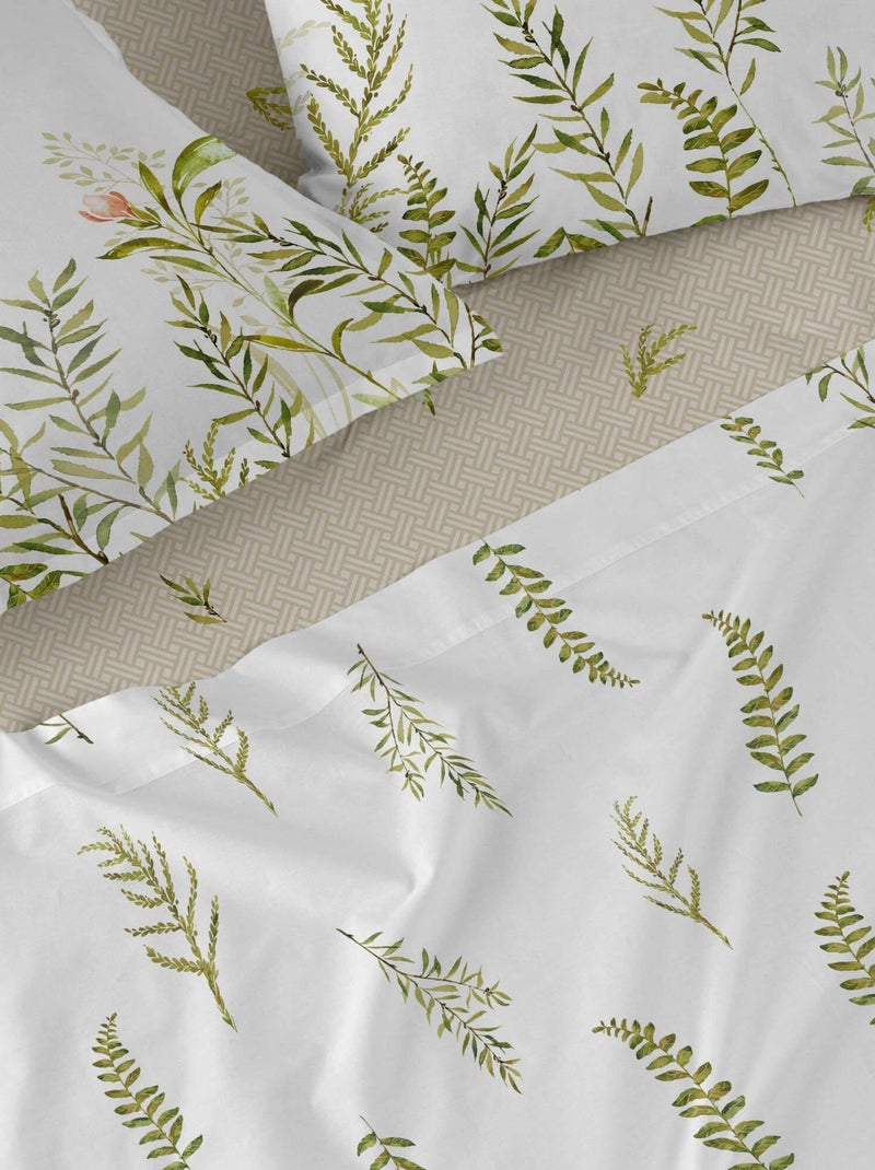 Drap-housse Monterosso "Happyfriday" Blanc - Kiabi