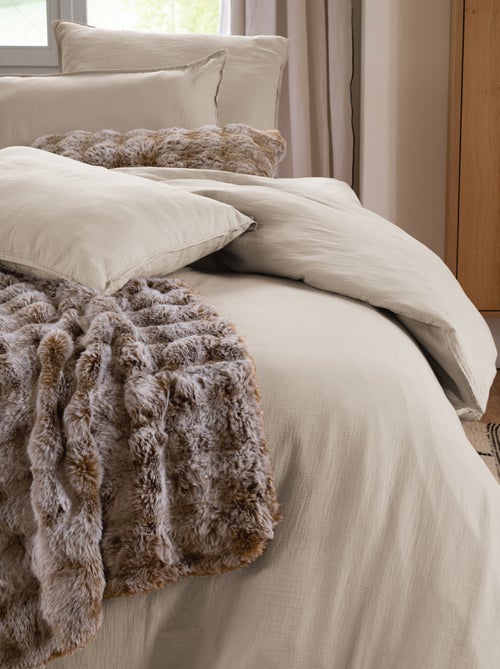 Drap housse mousseline de coton MILOS - Kiabi