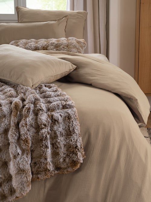 Drap housse mousseline de coton MILOS - Kiabi