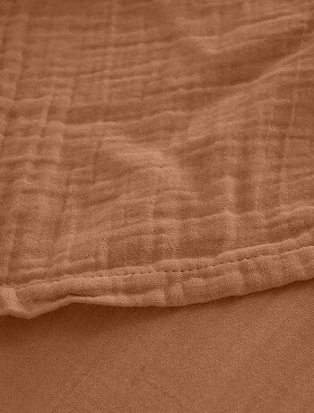 Drap housse mousseline de coton MILOS
