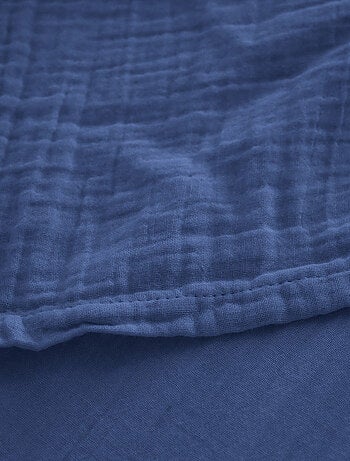 Drap housse mousseline de coton MILOS
