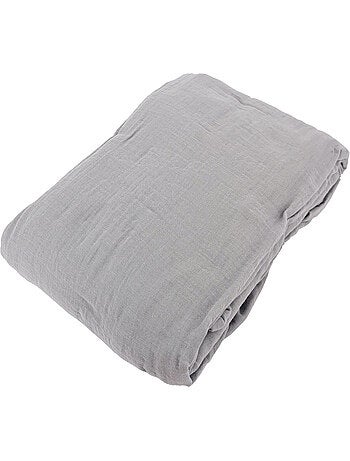 Drap housse mousseline de coton MILOS