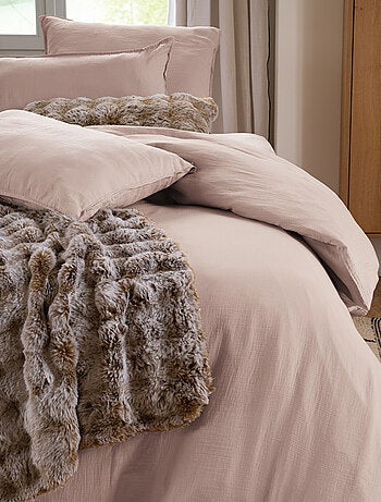 Drap housse mousseline de coton MILOS