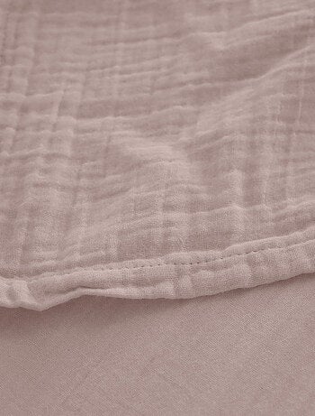 Drap housse mousseline de coton MILOS