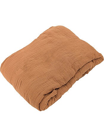 Drap housse mousseline de coton MILOS