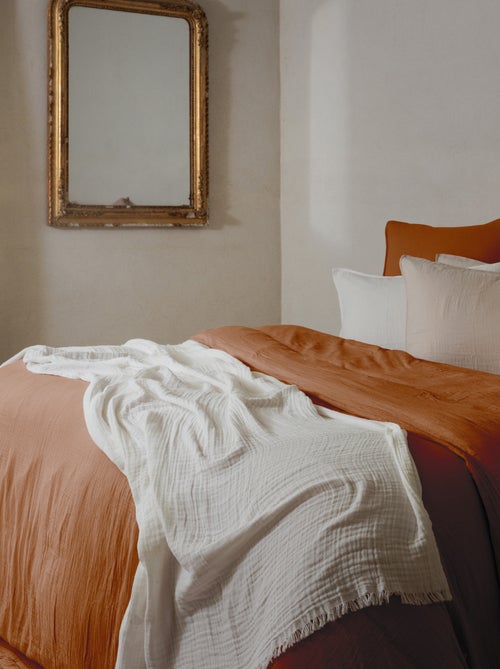 Drap housse mousseline de coton MILOS - Kiabi