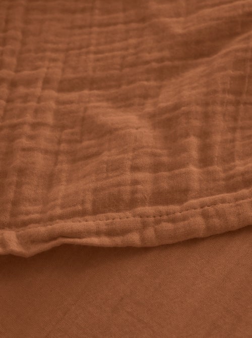 Drap housse mousseline de coton MILOS - Kiabi