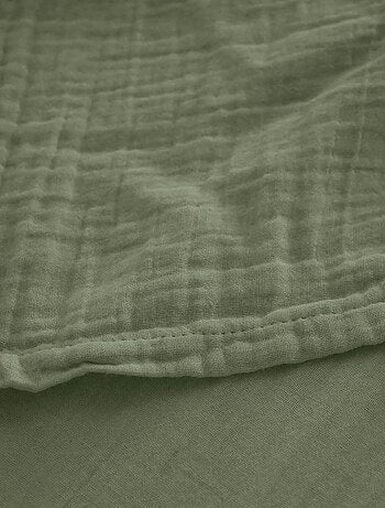 Drap housse mousseline de coton MILOS