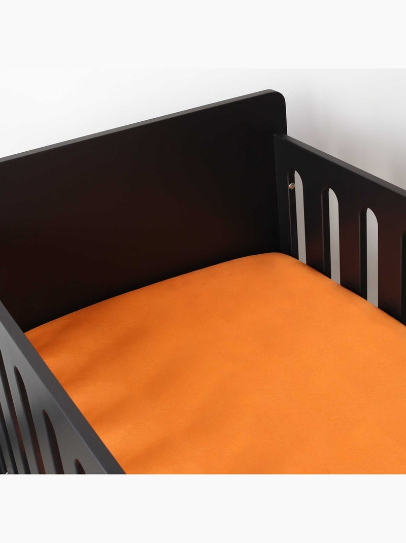Drap housse oeko-tex® standard 100 Orange - Kiabi