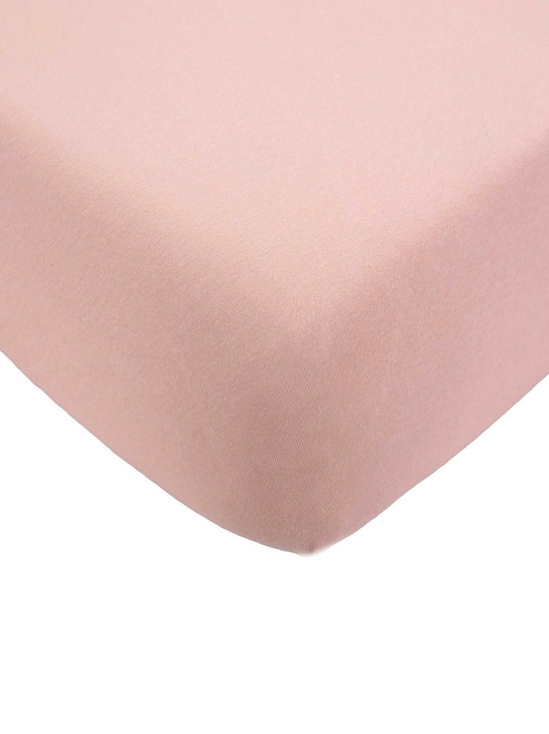 Drap housse OEKO-TEX® STANDARD 100 Vieux rose - Kiabi