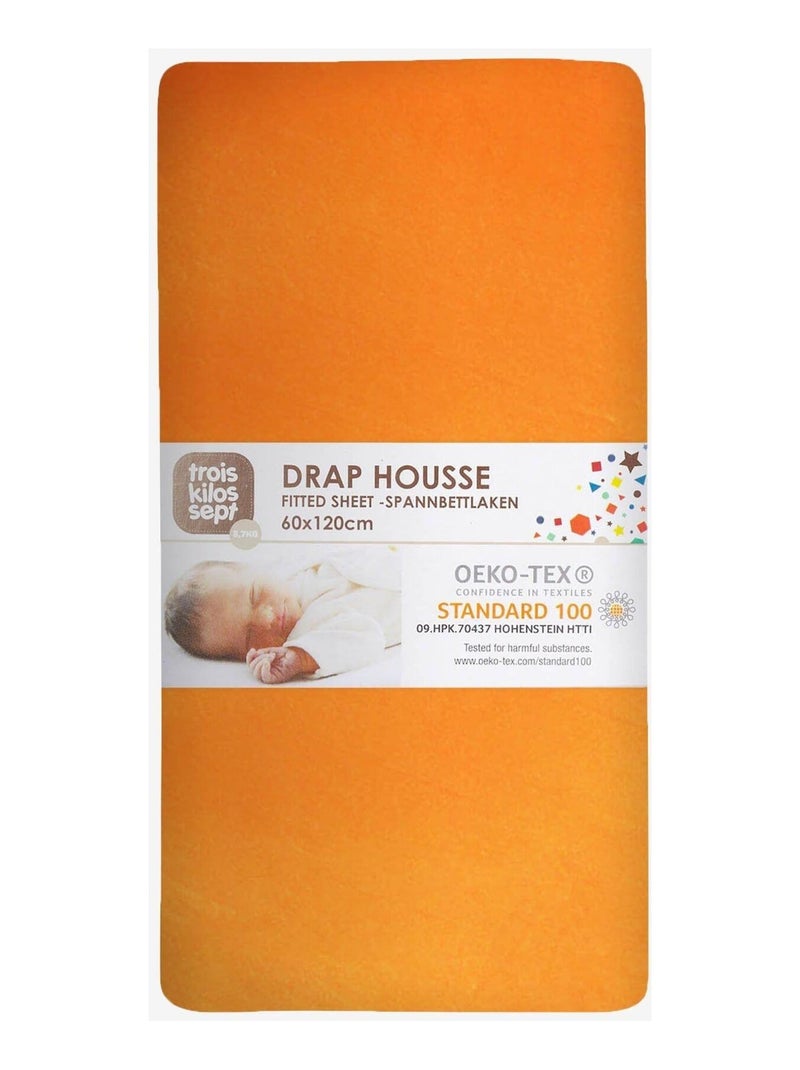 Drap Housse Oeko-tex® Standard 100 Vieux rose - Kiabi