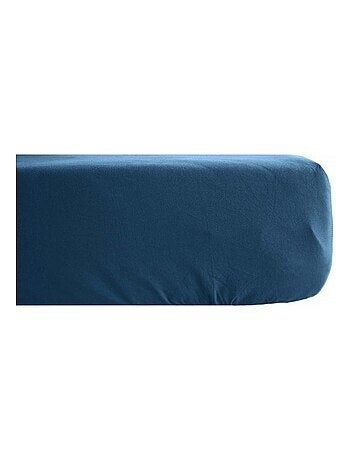 Drap housse Palace pur coton teint lavé 63 fils/cm² Vent du sud