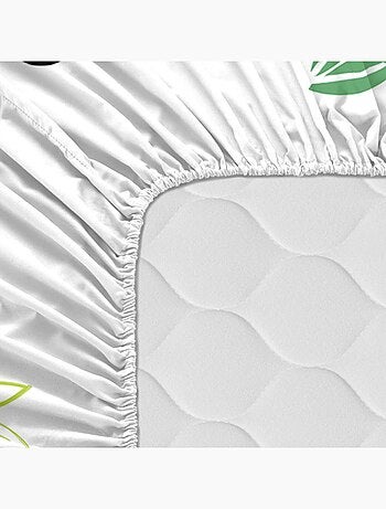 Drap-housse Panda garden "Happyfriday