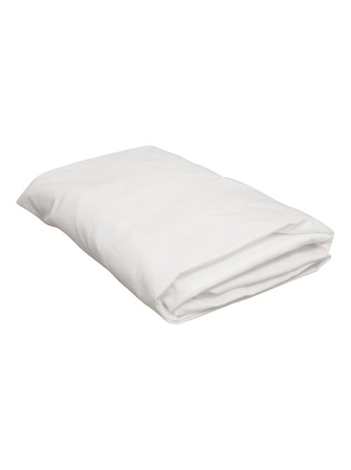 Drap housse percale bonnet 15 made in France - Kiabi