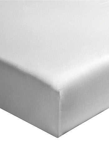 Drap housse percale bonnet 15 made in France