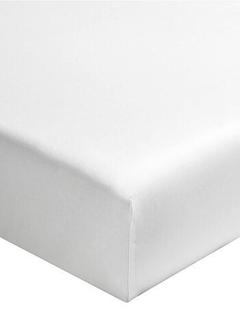 Drap housse percale bonnet 30 made in France