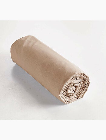 Drap-Housse Percale de Coton 120 Fils Unie PERRINE