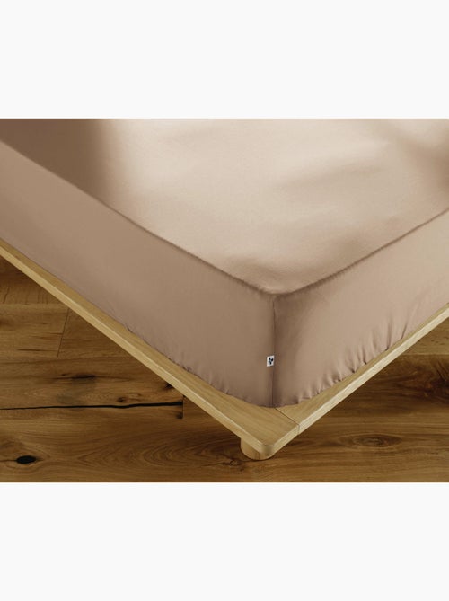 Drap-Housse Percale de Coton 120 Fils Unie PERRINE - Kiabi Drap-Housse Percale de Coton 120 Fils Unie PERRINE - Kiabi