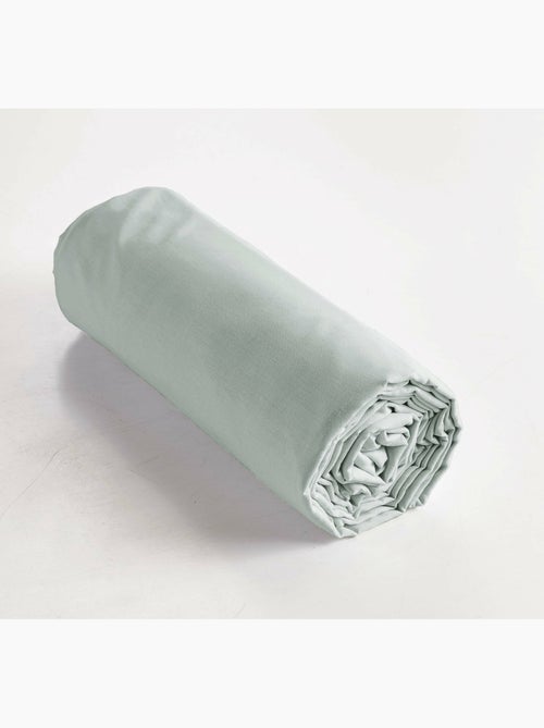 Drap-Housse Percale de Coton 120 Fils Unie PERRINE - Kiabi