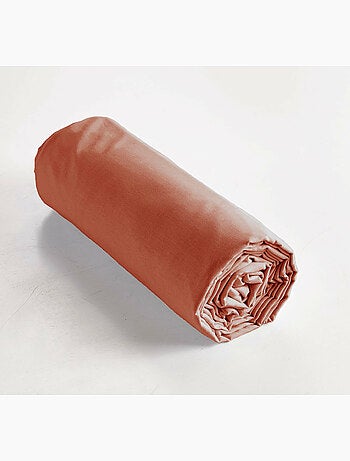 Drap-Housse Percale de Coton 120 Fils Unie PERRINE
