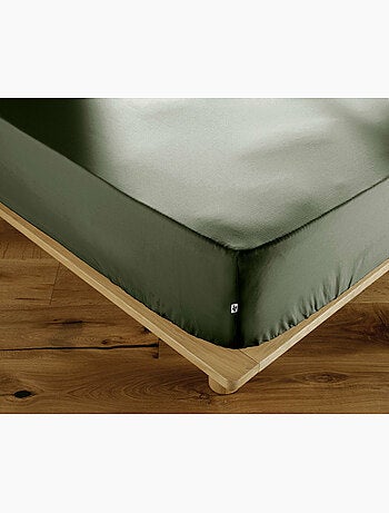 Drap-Housse Percale de Coton 120 Fils Unie PERRINE