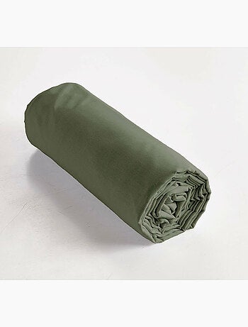 Drap-Housse Percale de Coton 120 Fils Unie PERRINE