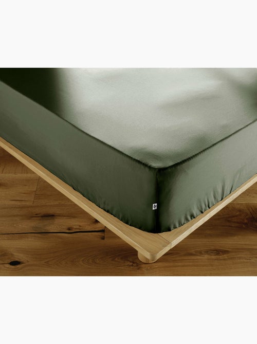 Drap-Housse Percale de Coton 120 Fils Unie PERRINE - Kiabi