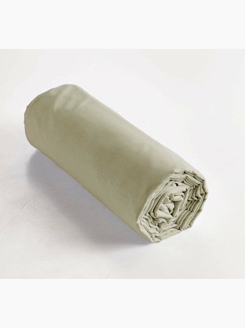 Drap-Housse Percale de Coton 120 Fils Unie PERRINE - Kiabi Drap-Housse Percale de Coton 120 Fils Unie PERRINE - Kiabi