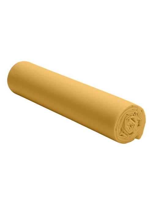 Drap housse Percale de Coton lavé - Kiabi