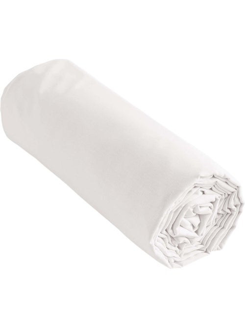 Drap housse percale de coton perrine - Kiabi