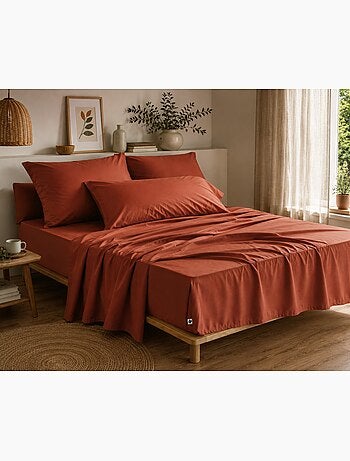 Drap housse percale de coton perrine