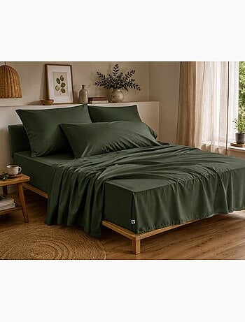 Drap Housse percale de coton Perrine