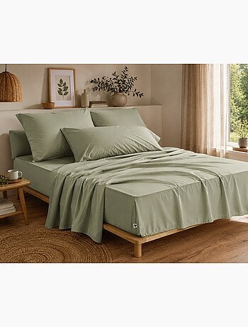 Drap Housse percale de coton Perrine