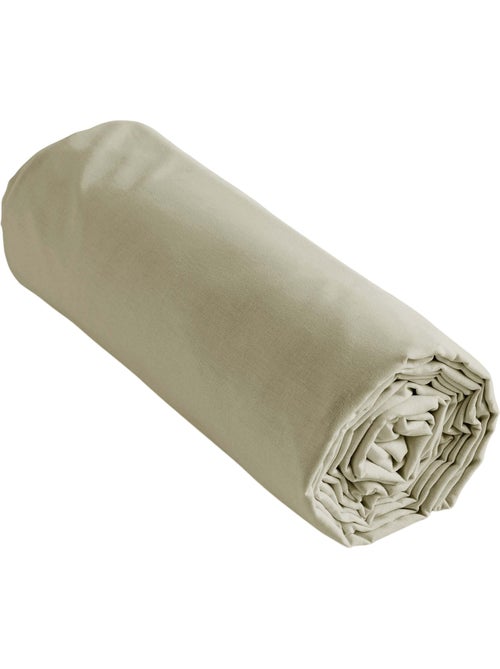 Drap housse percale de coton perrine - Kiabi