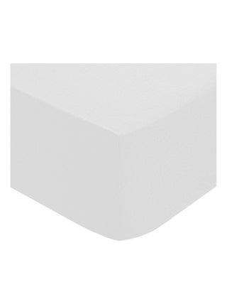 Drap housse percale de coton uni Harmonie