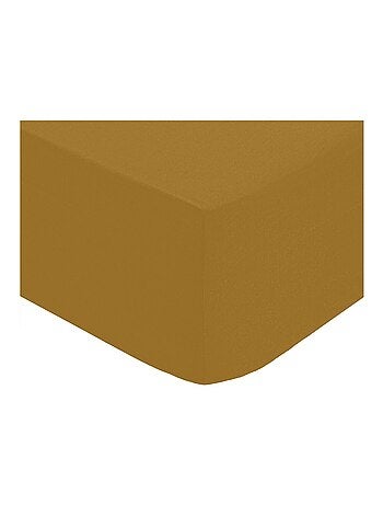 Drap housse percale de coton uni Harmonie