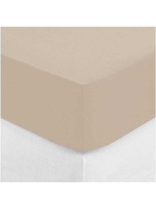 Drap housse percale de coton uni Harmonie - Kiabi