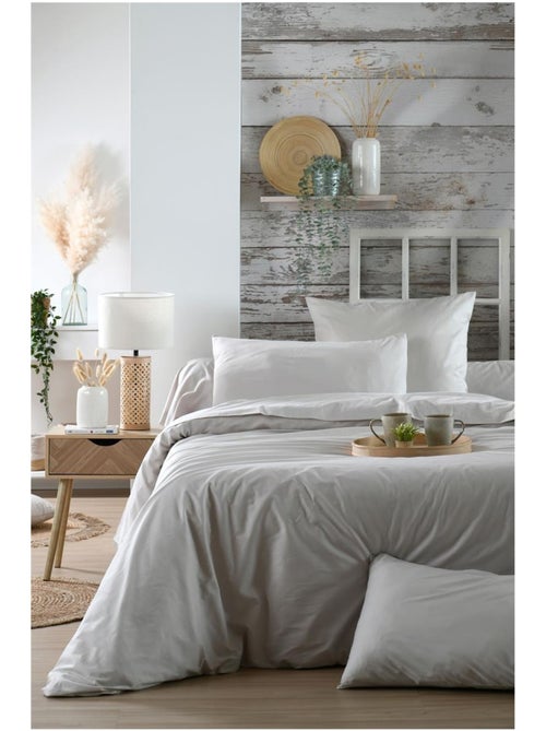 Drap housse percale en coton nuage - Kiabi Drap housse percale en coton nuage - Kiabi