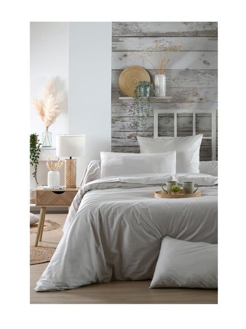 Drap housse percale en coton Nuage - Kiabi Drap housse percale en coton Nuage - Kiabi