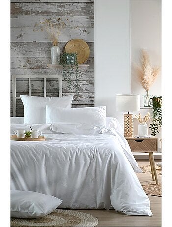 Drap housse percale en coton Nuage