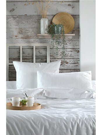 Drap housse percale en coton Nuage