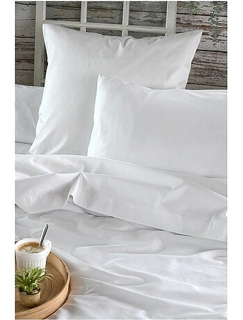 Drap housse percale en coton Nuage