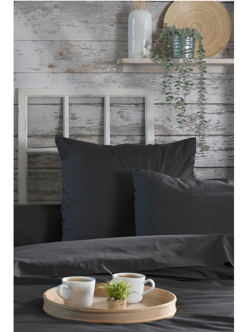 Drap housse percale en coton Nuage - Kiabi