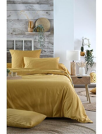 Drap housse percale en coton nuage