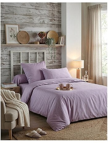 Drap housse percale en coton nuage